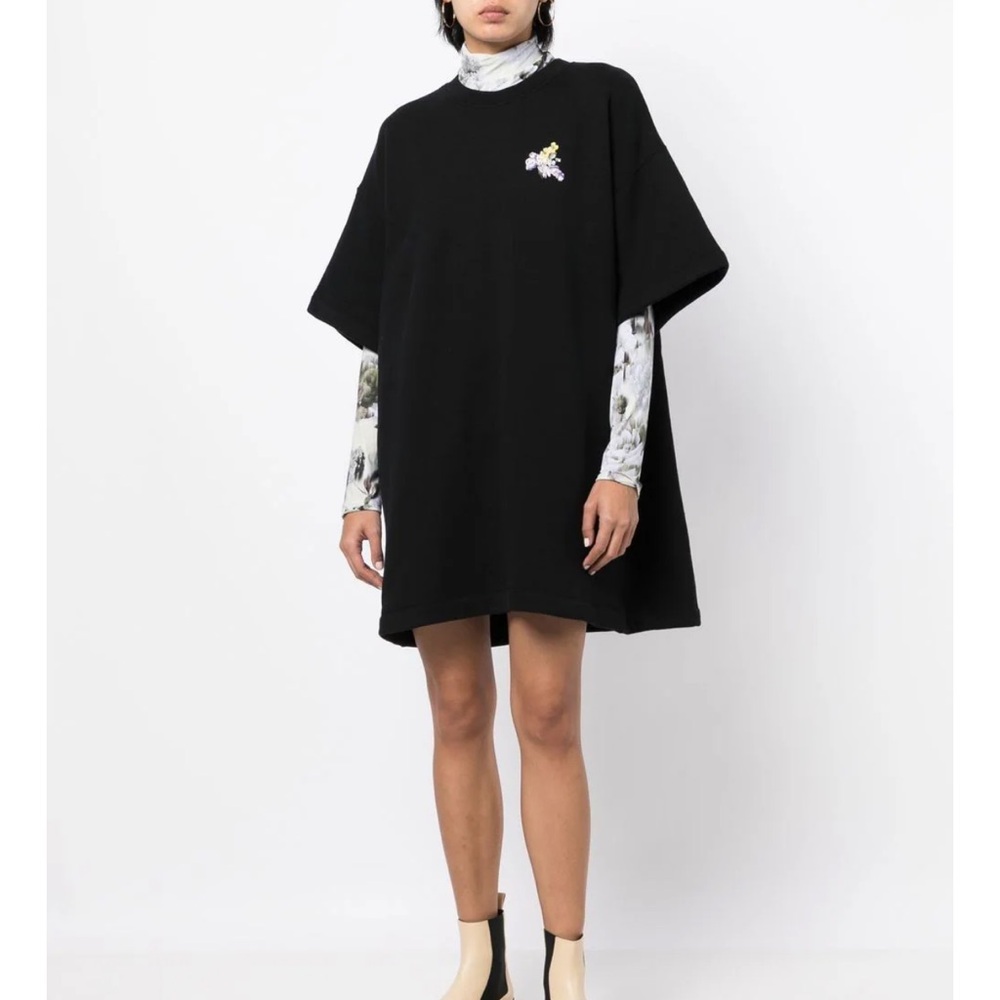 Off-white floral arrows snap t-shirt dress - Picture 2 of 8